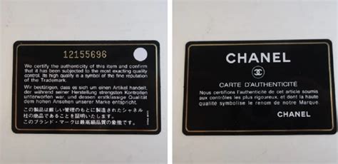 [Guide] Comment vérifier la carte d'authenticité de Chanel: réel .